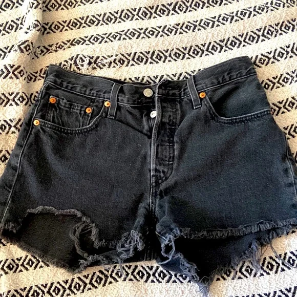 Black denim Levi’s - Picture 1 of 4
